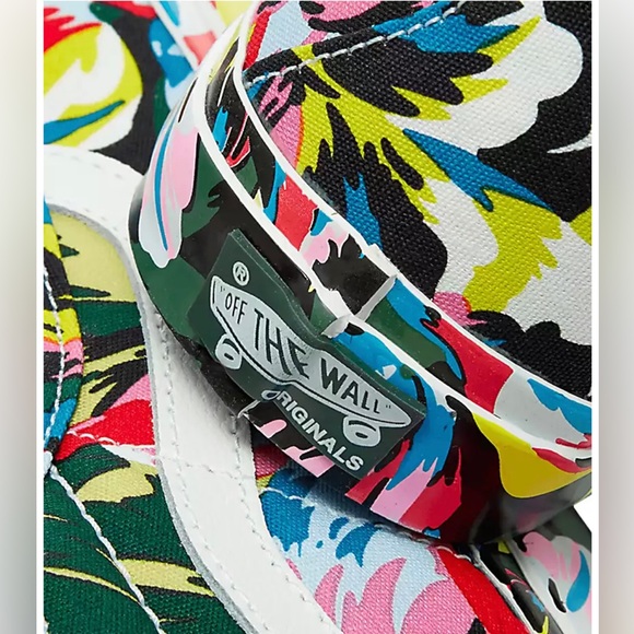 VANS VAULT X KENZO limited edition RARE $215 OG Sk8-hi LX floral shoes UNISEX ! - Picture 9 of 10